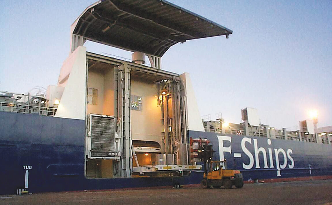 Ro-lo forest product carriers from Gdynia Shipyard
