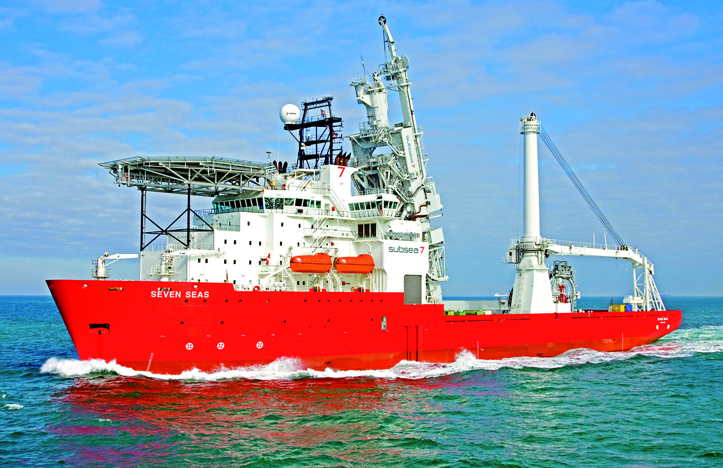 Flexible pipelaying vessel SEVEN SEAS 