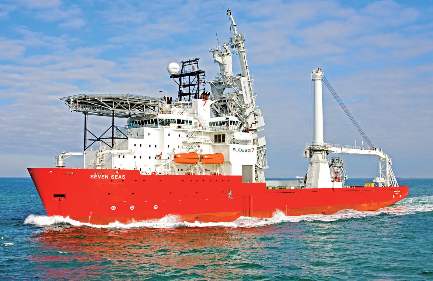 Flexible pipelaying vessel SEVEN SEAS 