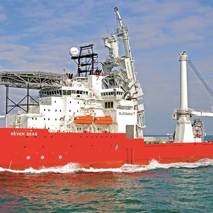 Flexible pipelaying vessel SEVEN SEAS 