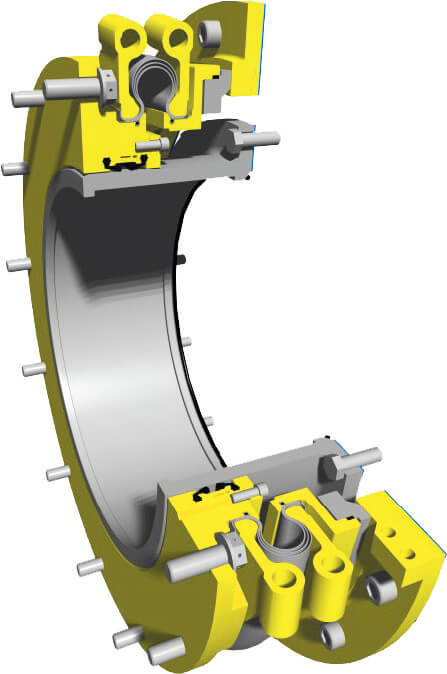 Sterntube seals, propeller shaft seals