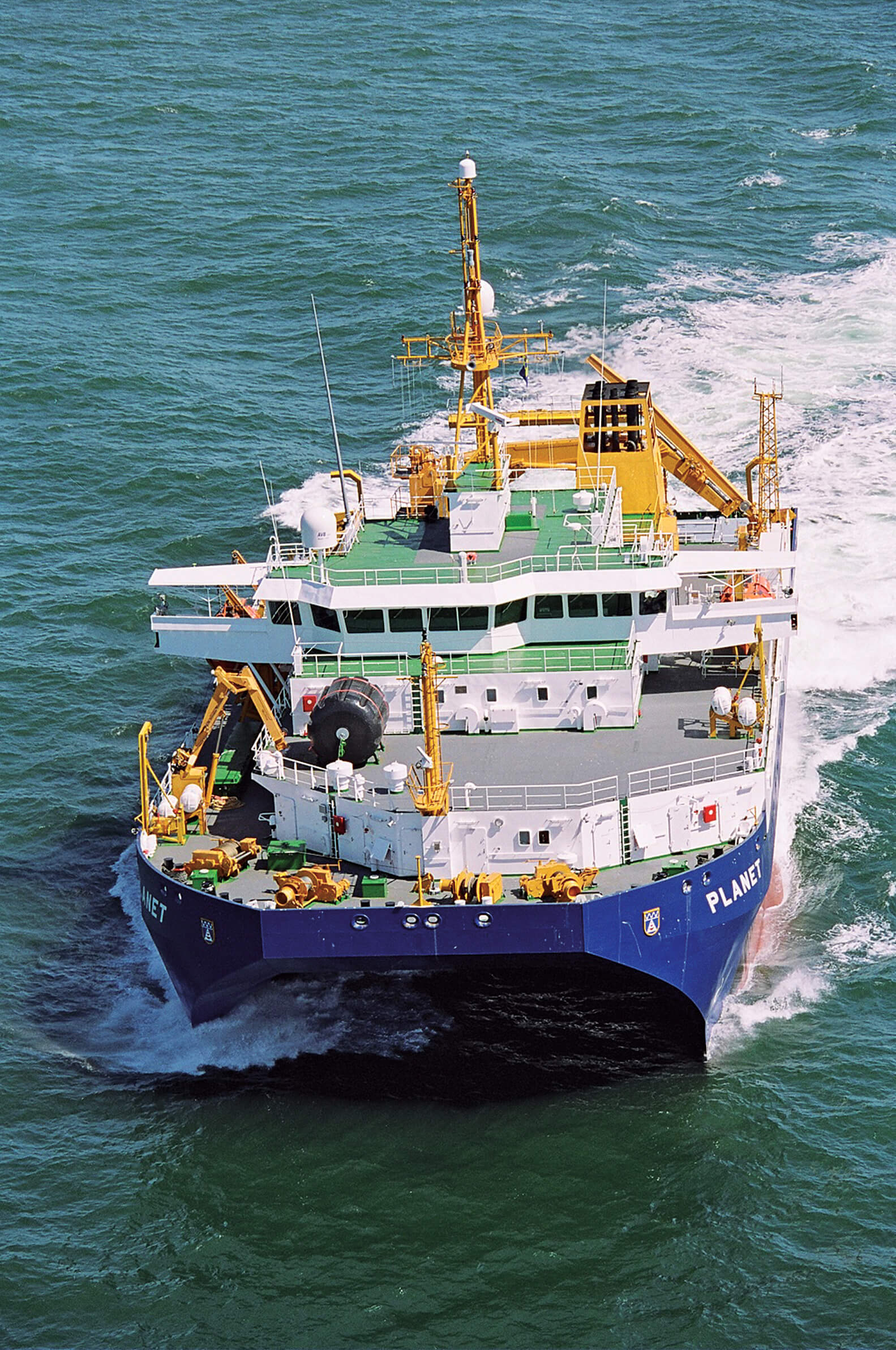 SWATH research vessel PLANET