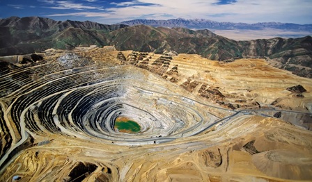open mine