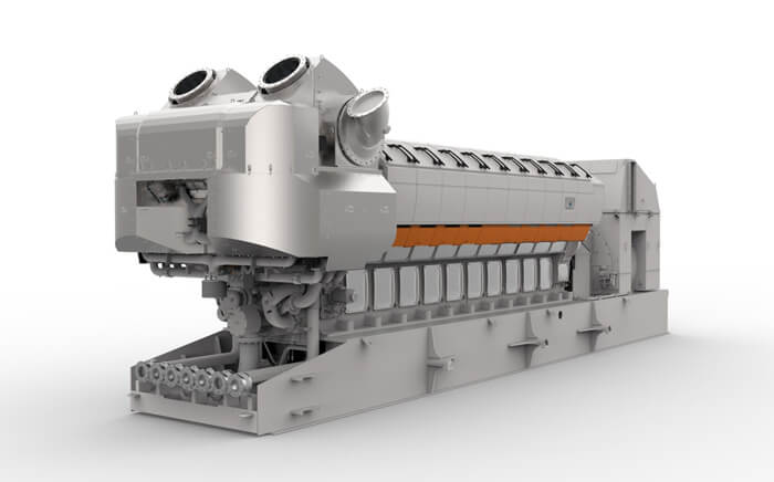 Wärtsilä 31SG Balancer engine generating set.