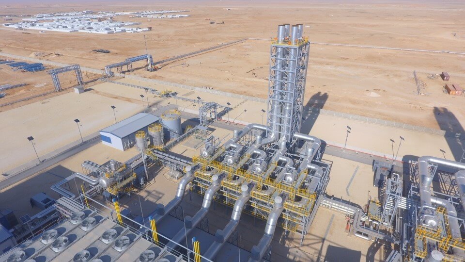 Yamama Cement power plant