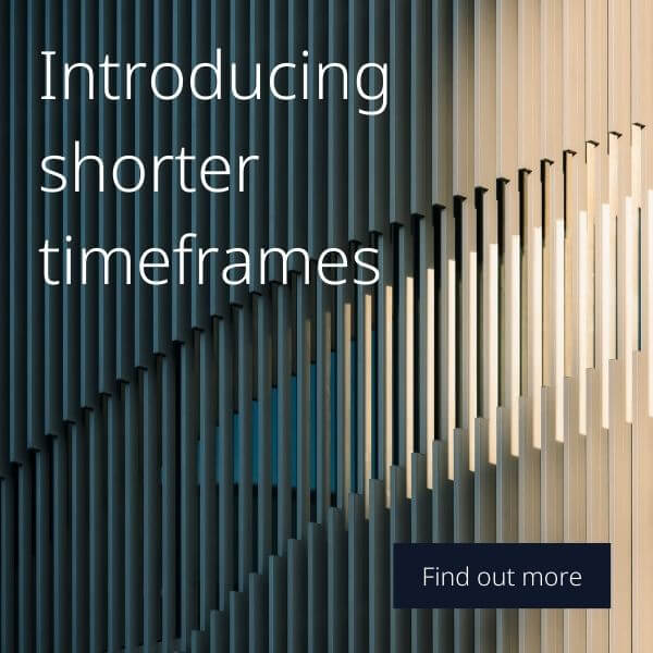 Introducing shorter timeframes