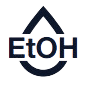 Icon for the chemical formula of ethanol EtOH