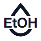Icon for the chemical formula of ethanol EtOH