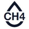 An icon for the chemical formula of methane CH4