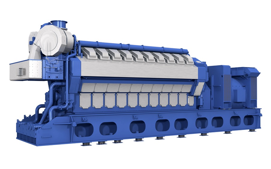 Wärtsilä 34SG-LPG engine generating set