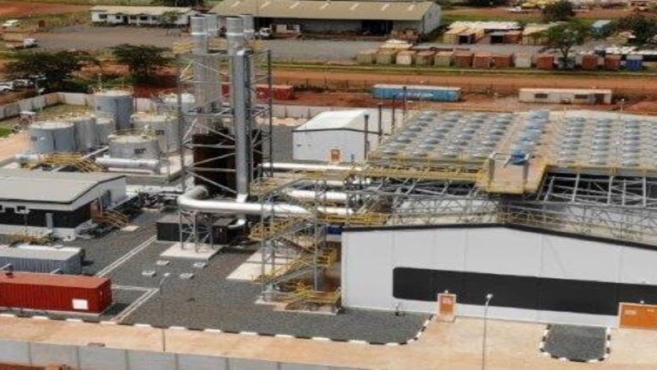 Image of Geita gold mine power plant