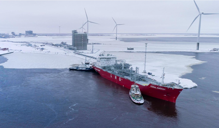 Manga LNG terminal tornio