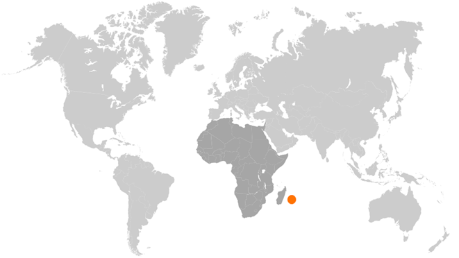 Mauritus Map
