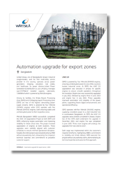 Automation upgrade for export zones