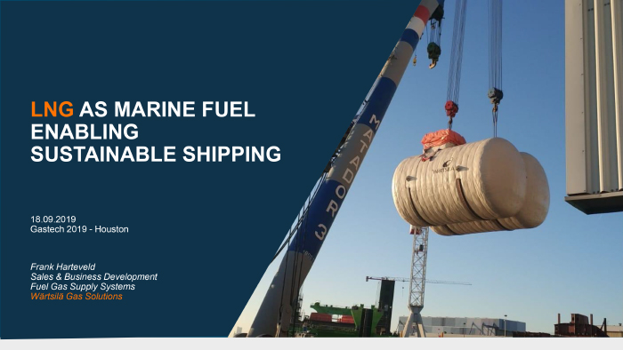 LNG as marine fuel presentation
