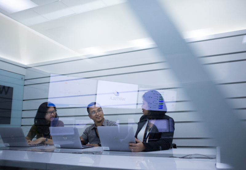 People collaborating