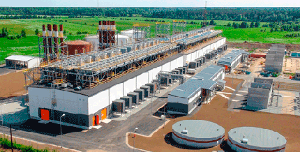 g’s emergency reserve power plant with a capacity of 250 MW is fully automated and requires no on-site personnel. 