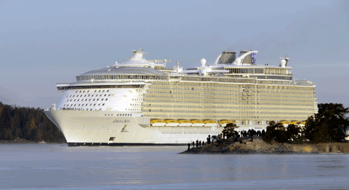 Oasis of the Seas is one of the 36 vessels in the Royal Caribbean Cruises fleet that will be covered by the new maintenance and support agreement