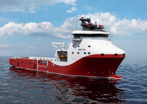 Siem Offshore's new platform supply vessel designed by Wärtsilä