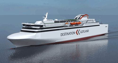 The LNG fuelled ferry will have a minimal environmental footprint.