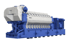 The new 20-cylinder Wärtsilä 32TS engine is optimised for extreme ambient conditions.