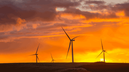 The Tucannon River Wind Farm went online simultaneously with the new wind-integrating power plant supplied by Wärtsilä