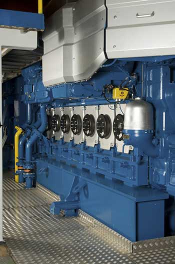 Wärtsilä launches a new more powerful version of its Wärtsilä 34DF engine