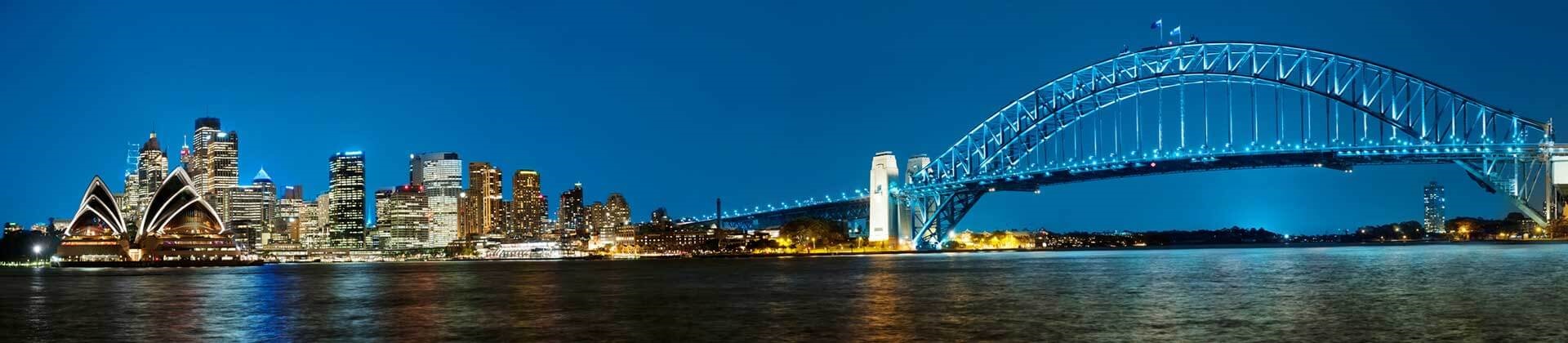 Sydney by night