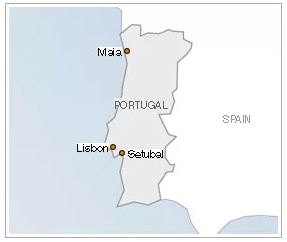Portugal-map