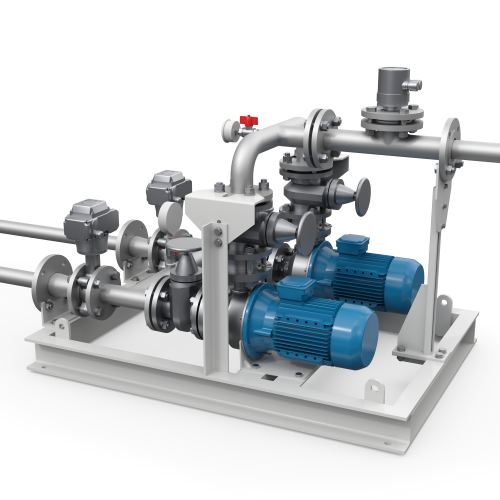 Sidestream pump module for Aquarius EC BWMS; Electro-chlorination ballast water treatment