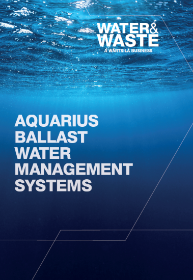 Cover brochure BWMS Wärtsilä Water & Waste