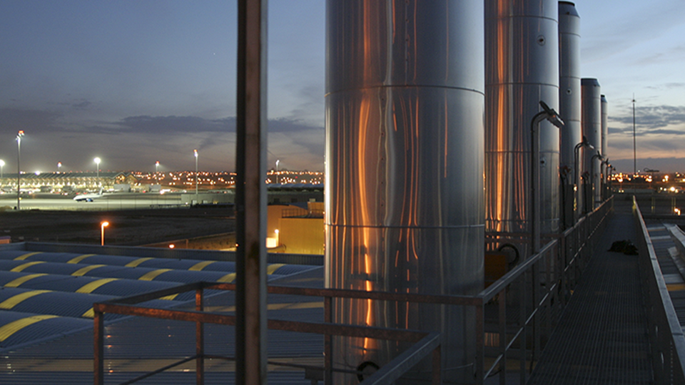 Barajas Airport CHP Power Plant - Madrid
