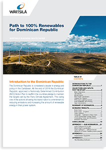 Path to 100% Renewables for Dominican Republic