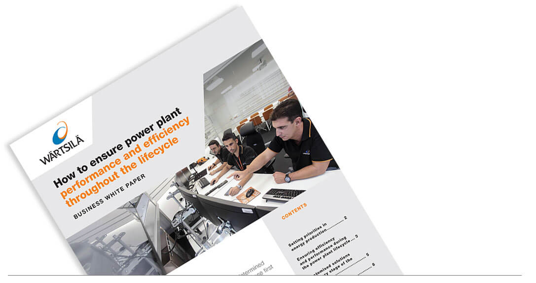 How to ensure power plant performance and efficiency throughout the lifecycle How to ensure power plant performance and efficiency throughout the lifecycle
