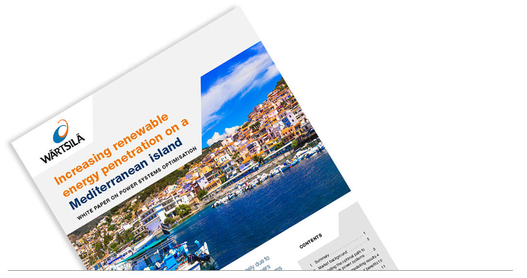 Increasing renewable energy penetration on a Mediterranean island Increasing renewable energy penetration on a Mediterranean island