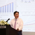 Mr. Nguyen The Thang speaking at the event