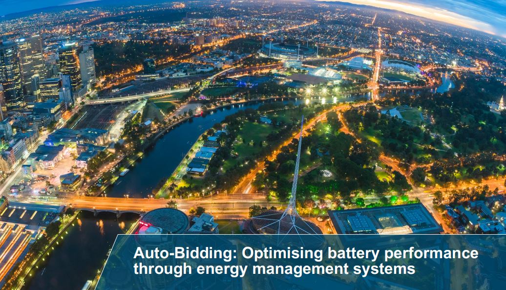 Auto-bidding Optimizing battery performance through energy management systems