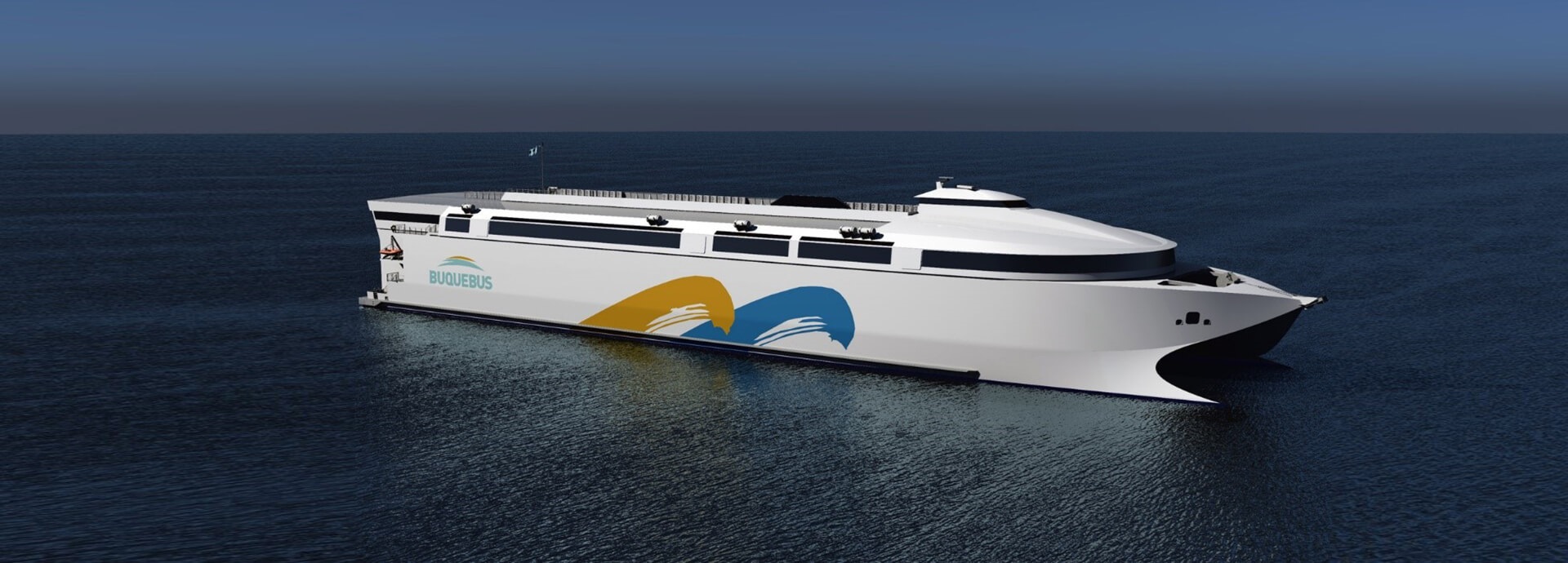 catamaran ferry Incat Tasmania for Buquebús