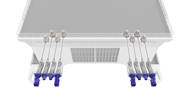 The propulsion system to be delivered