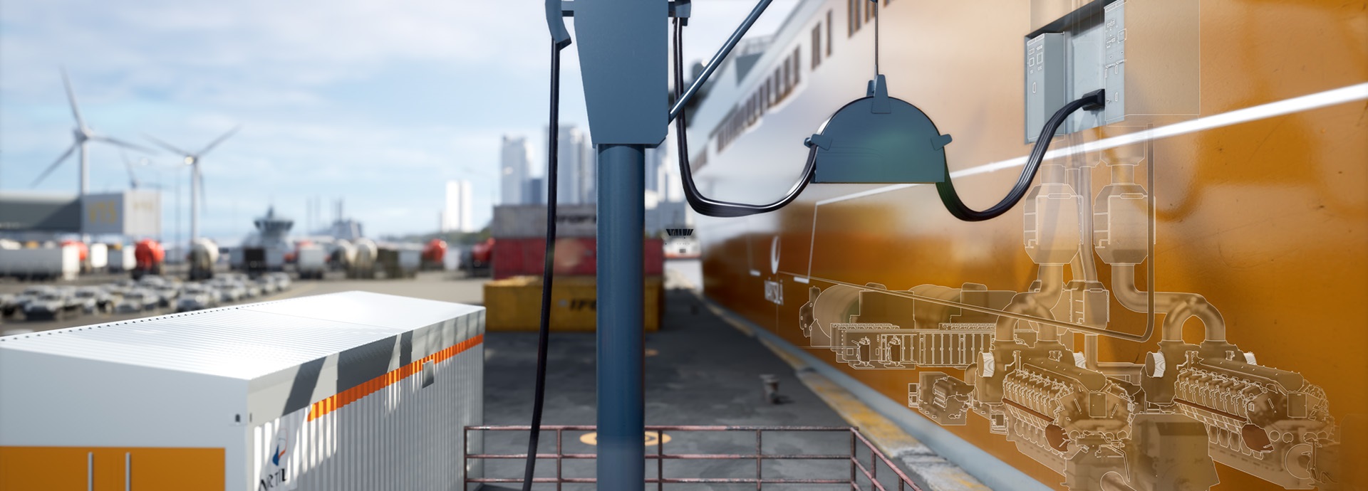 Shore power solutions - Wärtsilä
