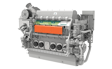 Wärtsilä 25 Ammonia engine