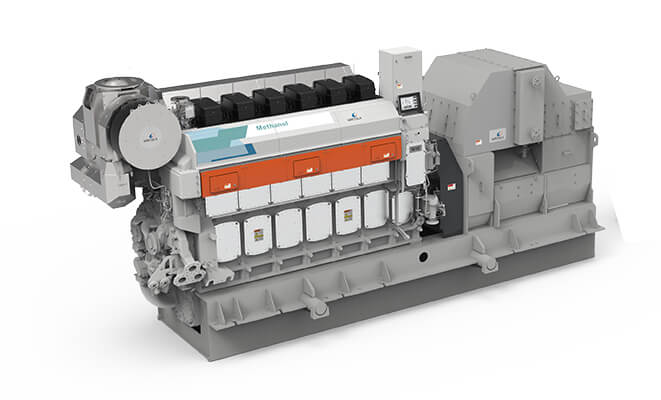 Wartsila 32 methanol engine