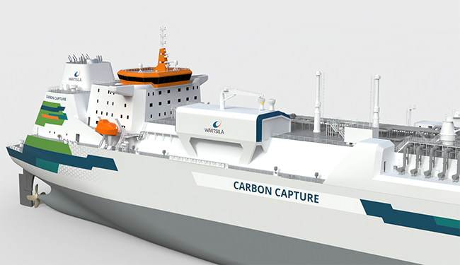 Wärtsilä Carbon capture solution