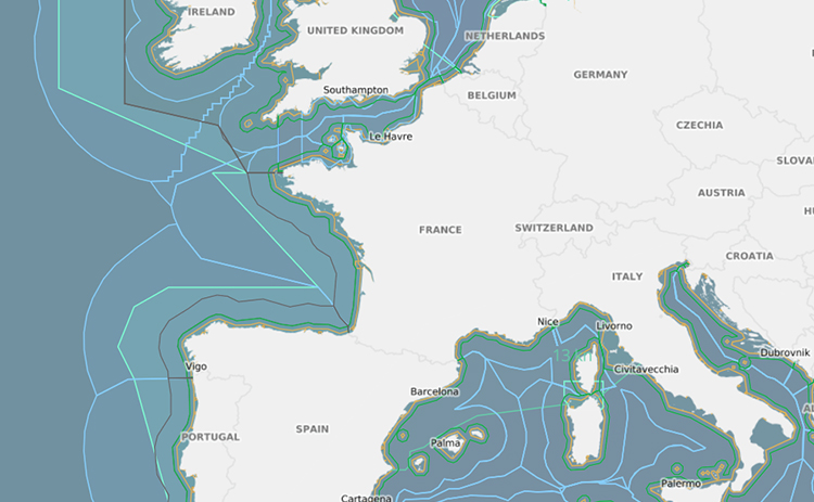 Nautical publications chart