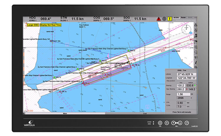 Monitor with Wärtsilä Navi-Sailor