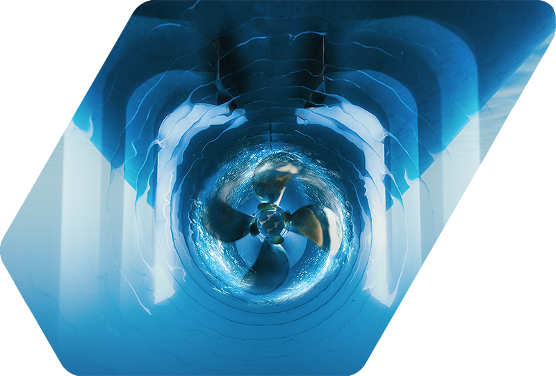 3D illustration of the Wärtsilä Gate Rudder