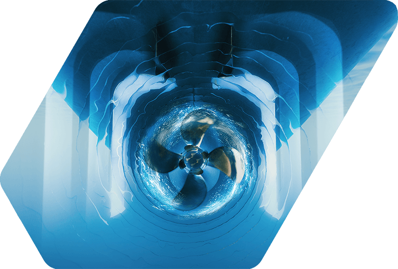 3D illustration of the Wärtsilä Gate Rudder