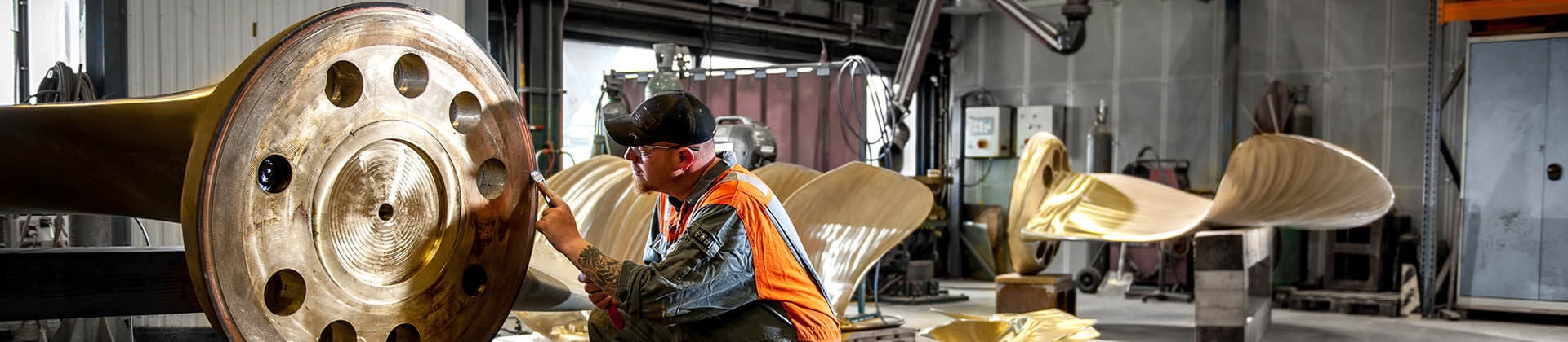 Wärtsilä Controllable pitch propeller services 