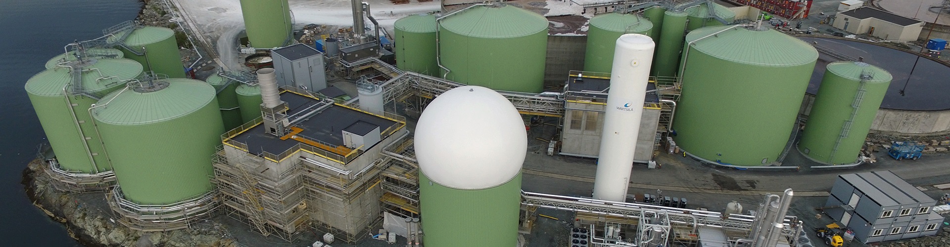 Biogas solution plant