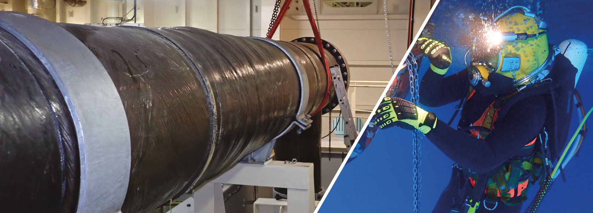 Scrubber pipe and diver